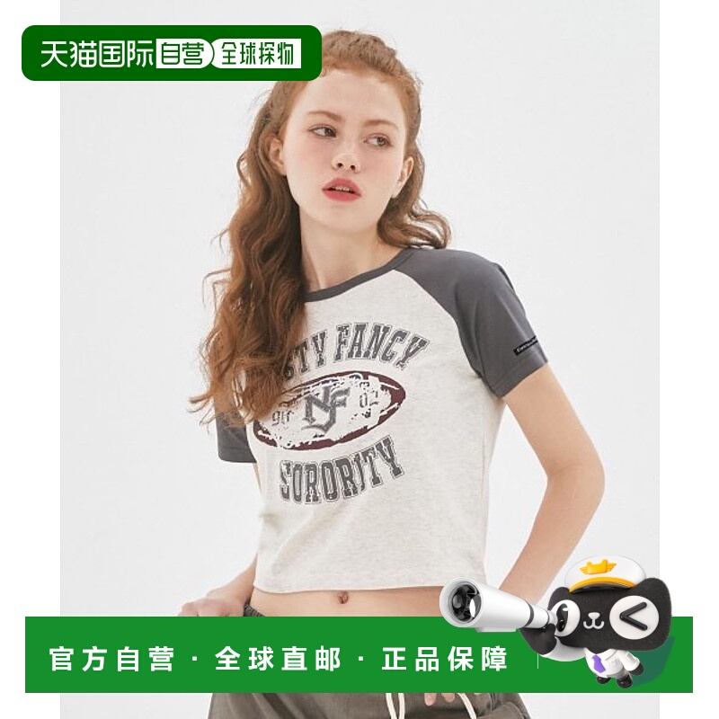 韩国直邮NASTY FANCY CLUB街头辣妹潮牌酷帅休闲时尚新款T恤F22QB