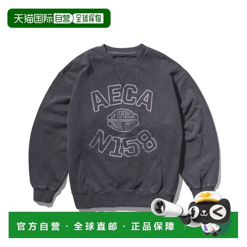 韩国直邮AECA WHITE 公用卫衣AWCMFWBDTSSSO004C0BE长袖运动圆领