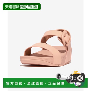 Covered Lulu Buckle Leather Stra 韩国直邮FITFLOP Back 女士凉鞋