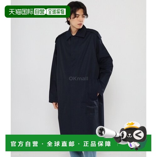 韩国直邮STUDIO NICHOLSON MARQUE MAC 大衣深海军蓝 (972) 外套