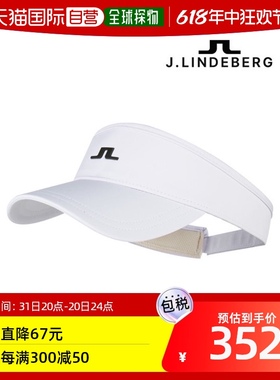 韩国直邮Jlindeberg 运动帽 高尔夫球帽白色 GMAC09114-0000