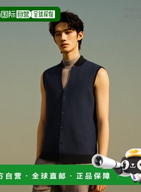 韩国直邮DAKS SHIRTS 百货店品DIW1SWVE111N1-NAVY针织男针织