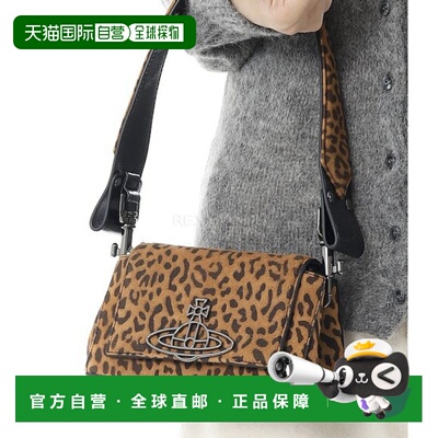 韩国直邮Vivienne Westwood西太后HAZEL单肩包豹纹4603000IWL00BY