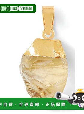 韩国直邮CRYSTAL HAZE 22FW 经典连接吊坠 CLASSICCONNECT CITRIN