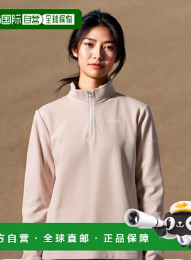 韩国直邮[EIDER]女士 门襟拉链 T恤 DWW23281潮牌舒适百搭休闲