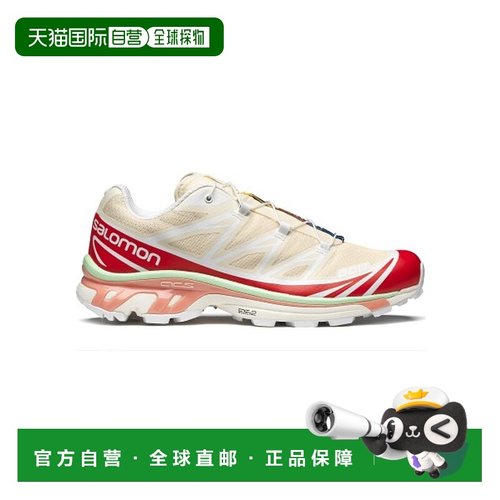 韩国直邮SALOMON  公用休闲鞋XT-6 - SHORTBREAD/POPPY RED/GREEN