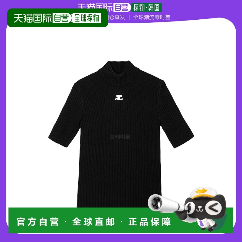 韩国直邮courreges 通用 T恤短袖针织上衣