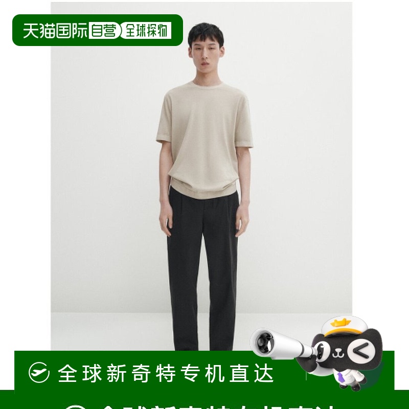 韩国直邮massimo dutti  毛衣短袖针织