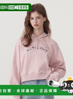 韩国直邮COVERNAT WOMAN 女士连帽衫CO2501HD70LP WOMEN ARCH COOP