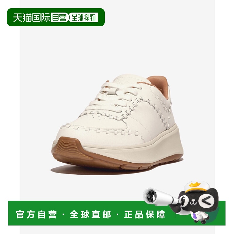 韩国直邮FITFLOP 女士休闲鞋F-Mode Whipstitch Leather Flatform