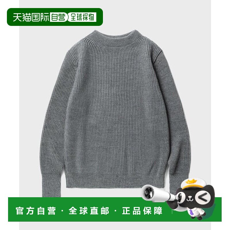 韩国直邮ANDERSEN-ANDERSEN 公用男针织NAVY CREWNECK-Grey毛衣