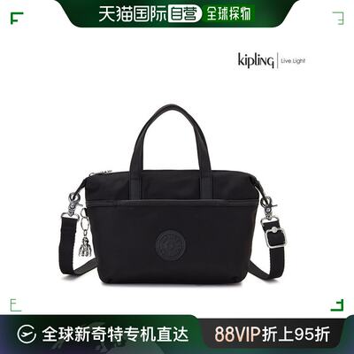 韩国直邮Kipling 单肩包 [GALLERIA] KIPLING 黑色 再入库 卖场人