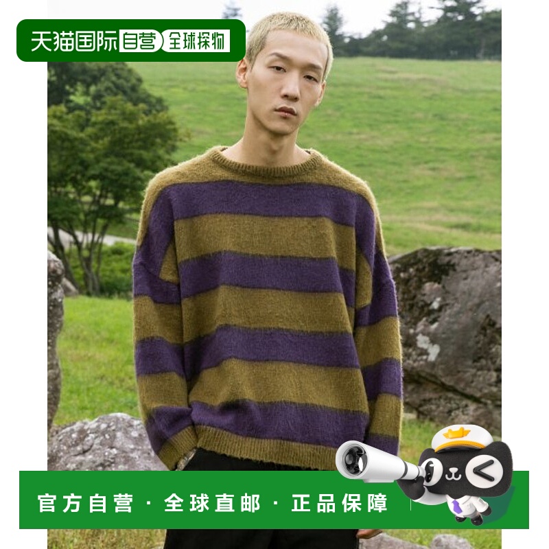 韩国直邮XTONZ 男针织xtk036韩东旼 泰山 崔然竣同款毛衣