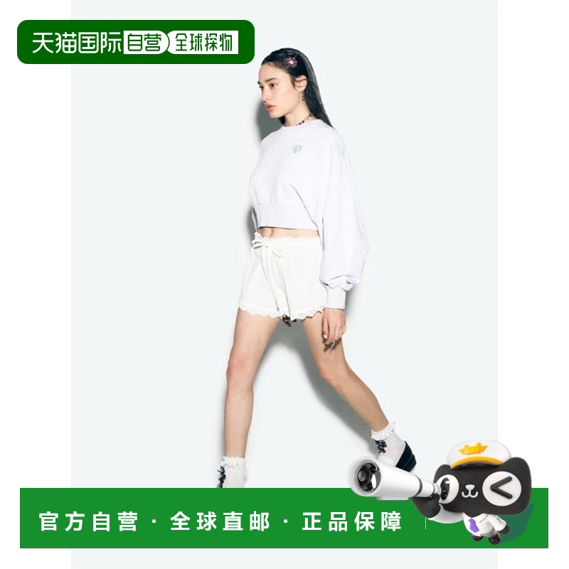 韩国直邮ASIF CALIE 女士女士卫衣/绒衫CA24ASW003WM CROP SWEATSH