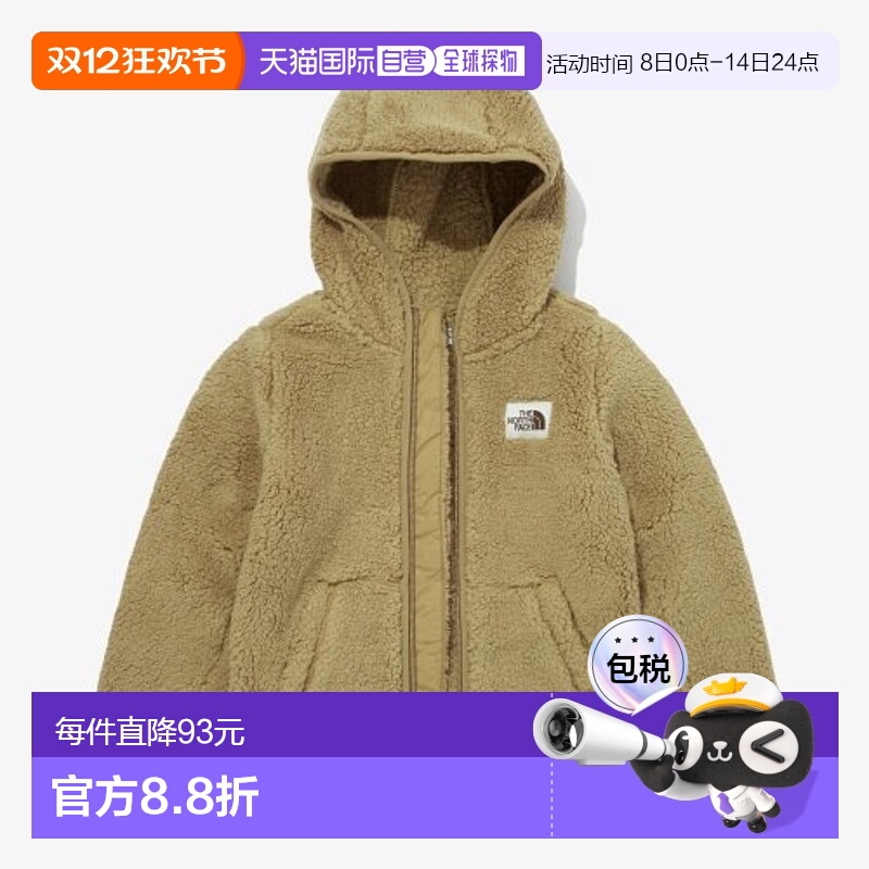 韩国直邮THE NORTH FACE KIDS儿童童装绒衫NJ4FM91UKHA北面新款