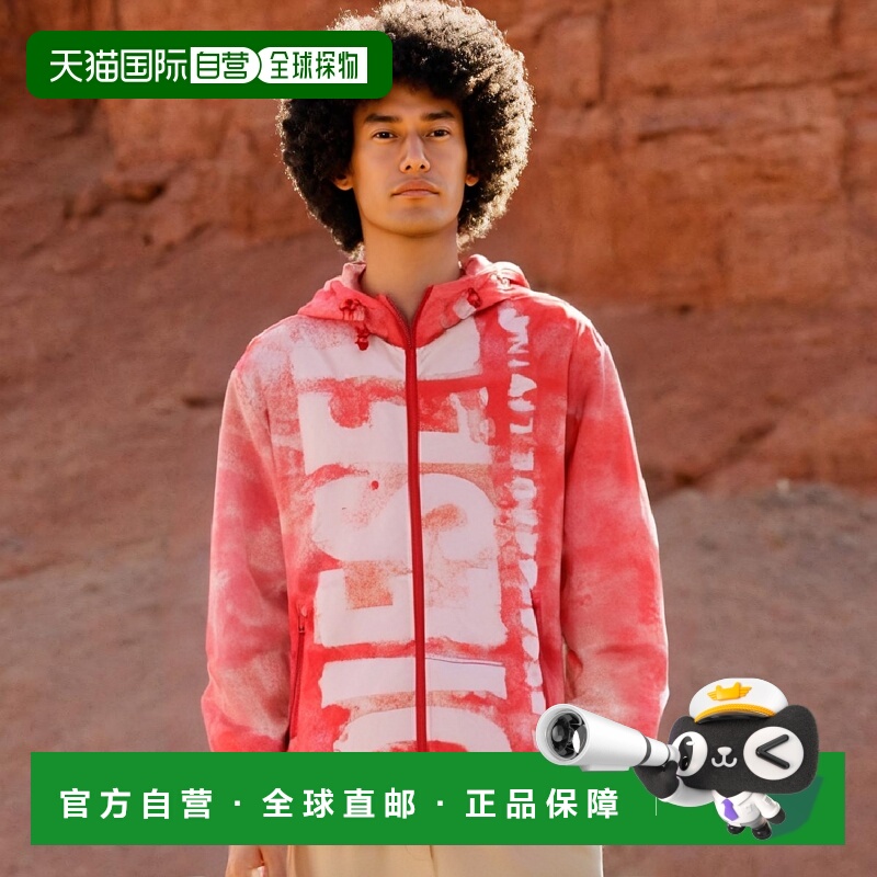 韩国直邮DIESEL 运动茄克/外套男士 A114330HIAB42AJ-WARRETT LOG