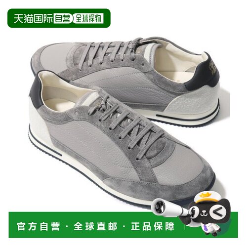韩国直邮Brunello Cucinelli 鹿皮和绒面革运动鞋（MZUKOKA348 CY
