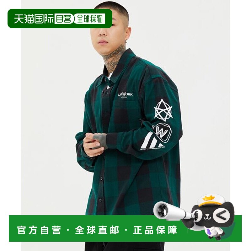 韩国直邮LIFEWORK 公用男士男衬衫LW233SR320新款