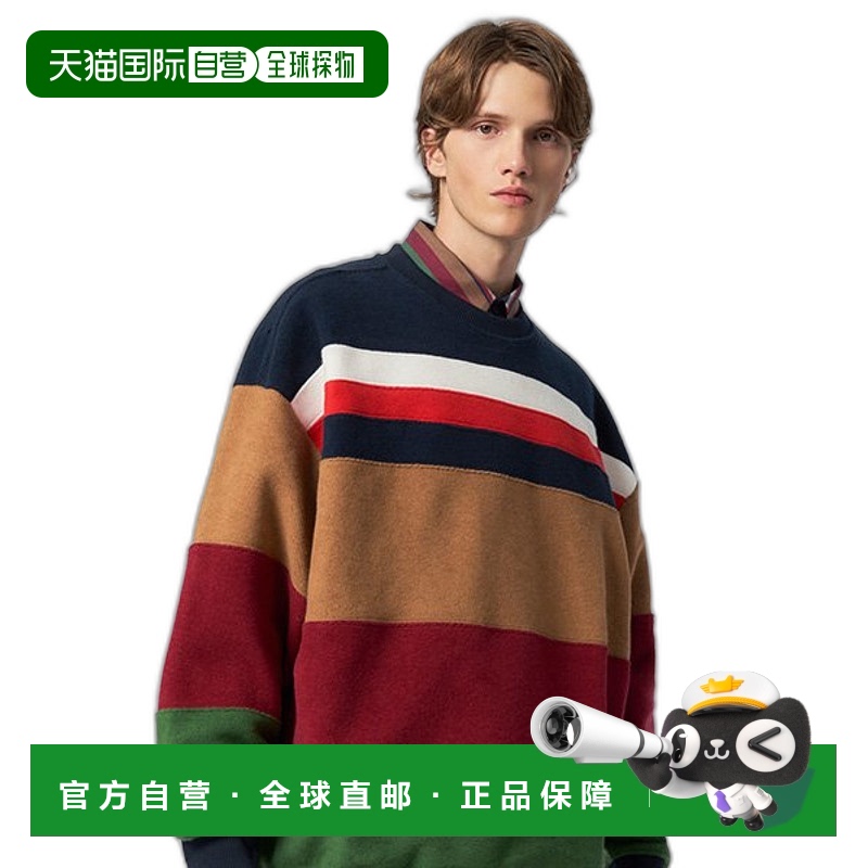 韩国直邮TOMMY HILFIGER 男士T恤T12D7TPO840MA10GY