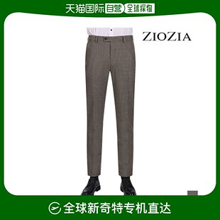 子 羊绒 棉裤 裤 ZIOZIA 正装 韩国直邮ZIOZIA 格纹 AAA4SP 混纺