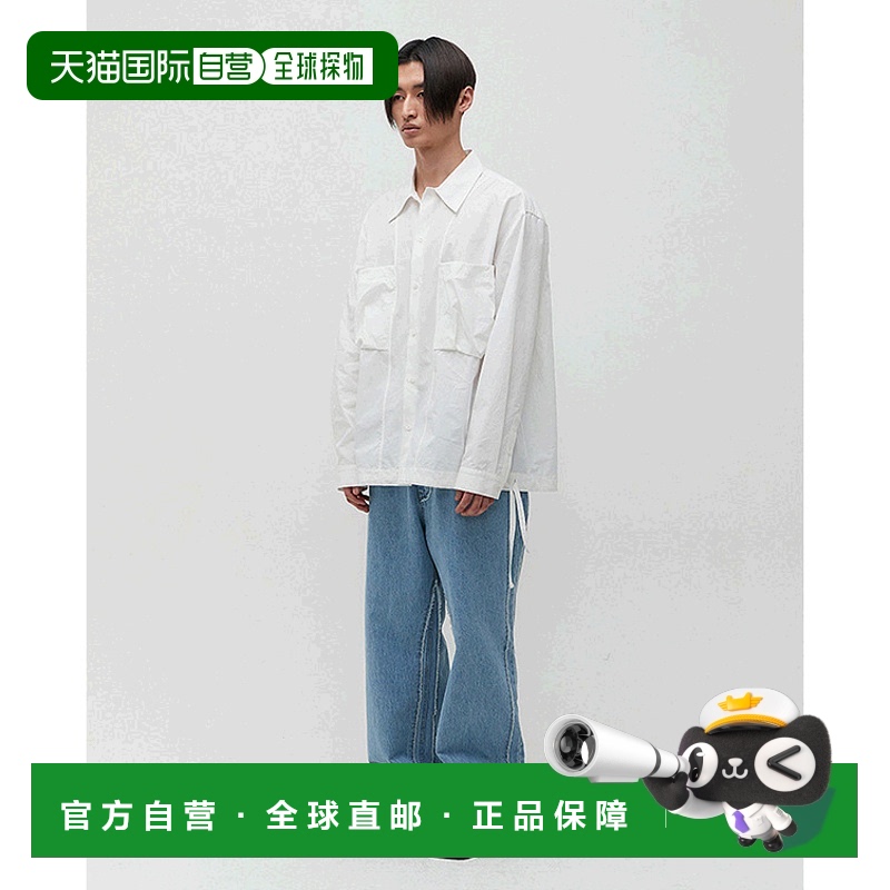 韩国直邮COOR 衬衫 CXC2SO09K-WHE潮流时尚休闲舒适百搭 高级感