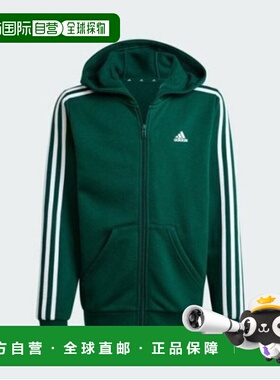 韩国直邮adidas 儿童连帽衫 XQK JJ3187 Junior Essential 3S 羊