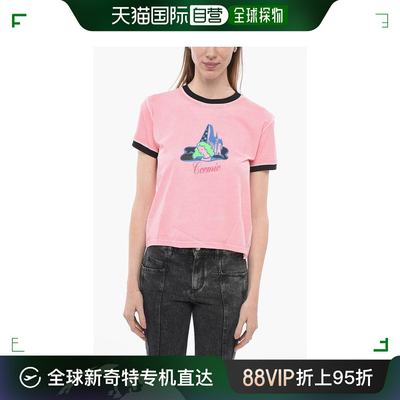 韩国直邮CORMIO短袖T恤女FAIRY GODMOTHER T SHIRT ALL OVER PINK