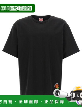 韩国直邮Genzo 短袖 T 恤 FF55TS5494SG99J 黑色 DOM凯卓