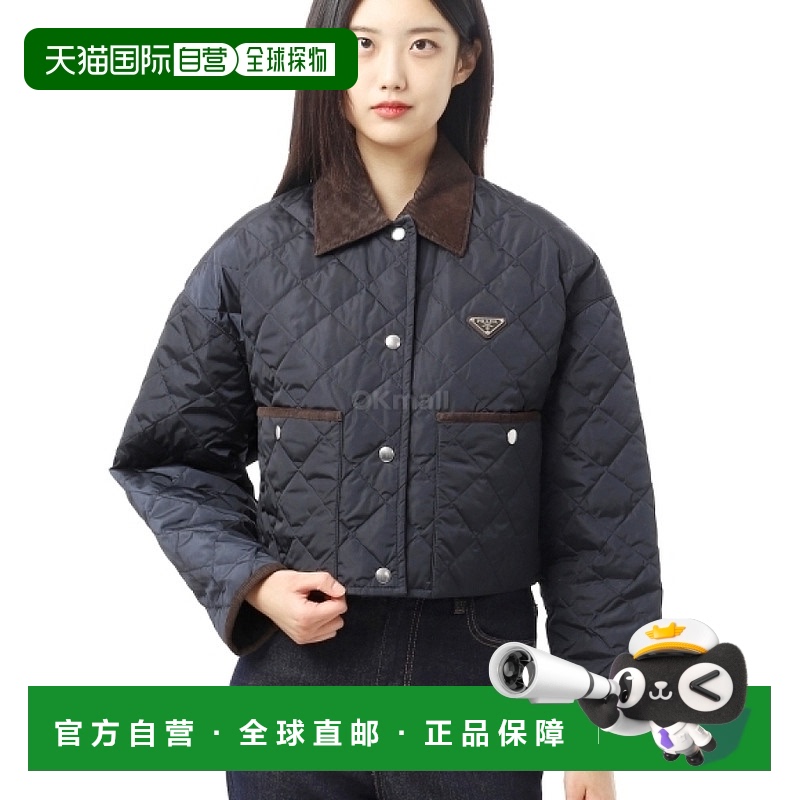 韩国直邮PRADA 普拉达羽绒服29X166 OOO 1WQ9 F0008 时尚短款