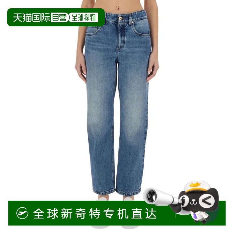 韩国直邮BRUNELLO CUCINELLI25SS牛仔裤女MA095P5758 C8990 DENIM