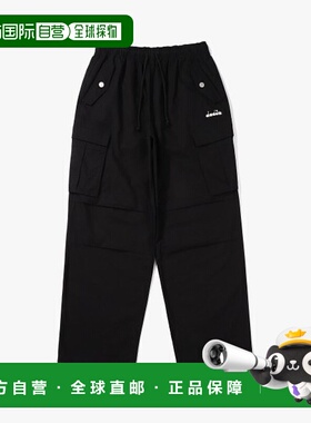 韩国直邮diadora 男士男装休闲裤D4121LPT01BLK运动透气