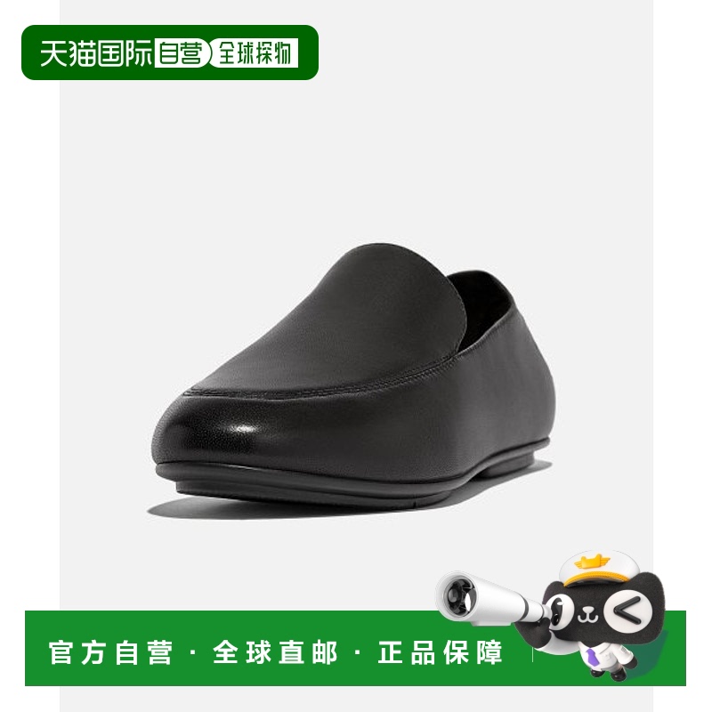 韩国直邮FITFLOP 女士女鞋乐福鞋ALLEGRO CRUSH-BACK LEATHER LOAF