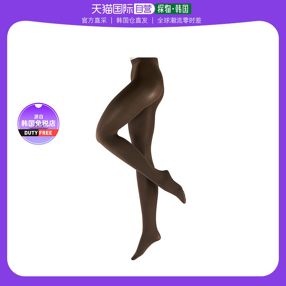 【韩国直邮】falke 时尚舒适弹力打底裤warm deluxe ti系列 棕褐s