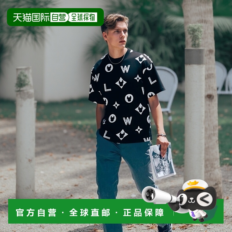 韩国直邮LIFEWORK 公用男士T恤LW232TS104新款纯棉短袖男装