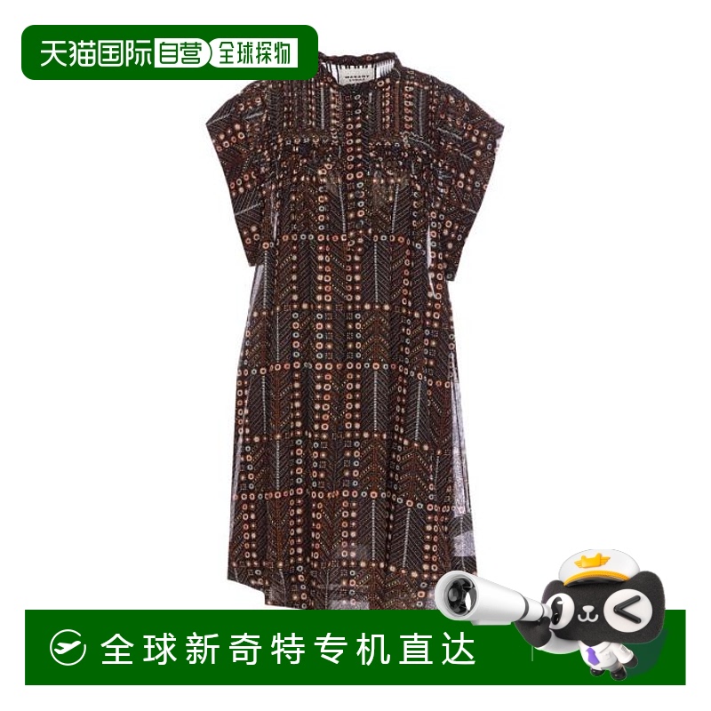 韩国直邮ISABEL MARANT ETOILE25SS中长连衣裙女RO0375FA C1J19E0