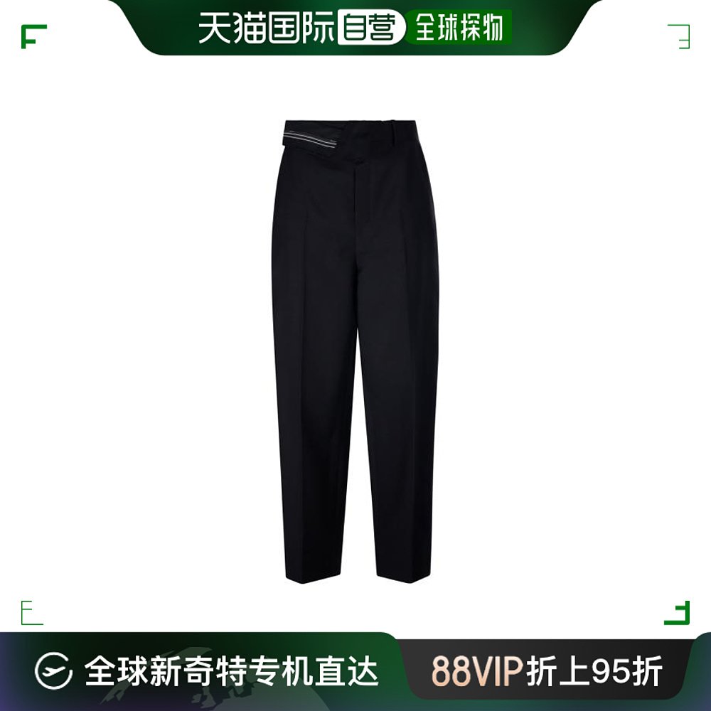 韩国直邮FENDI24SS直筒裤女FR6540 S9A F0GME BLACK