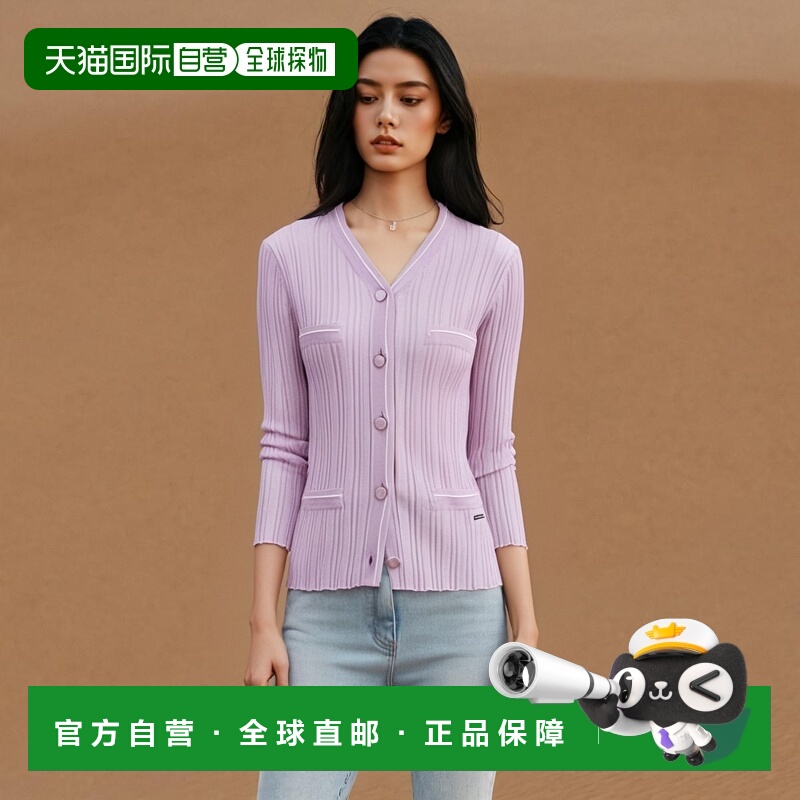 韩国直邮GUESS休闲时尚美式复古日常舒适新款女款开衫OM1S4712_ON