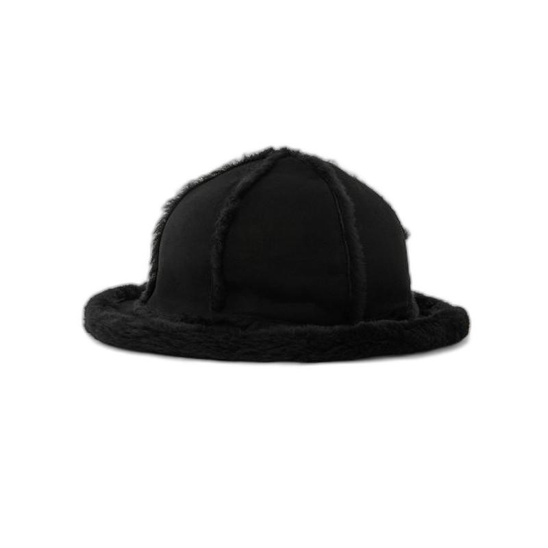 韩国直邮UGG 21622BLKSHEEPSKIN SPILL SEAM BUCKET (W) - BLACK