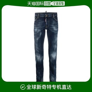 韩国直邮DSQUARED223FW直筒裤 Denim 470 男S74LB1335S30664