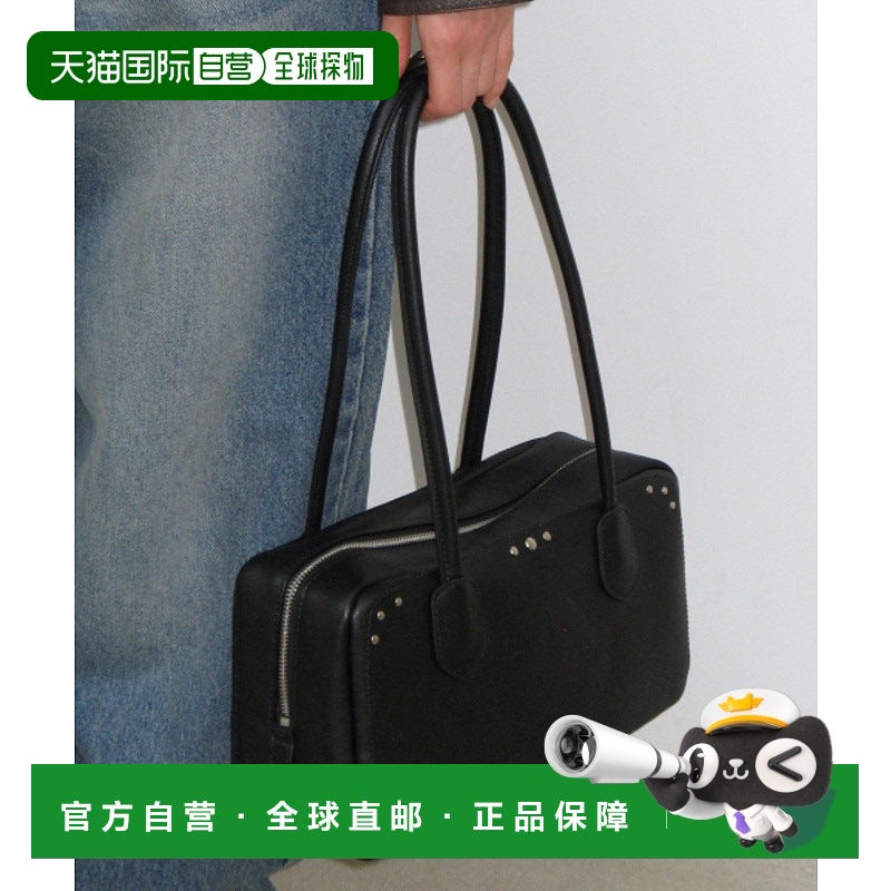 韩国直邮ROCKCAKE 女士包包RC24BG00600 Square Leather Stud Midd