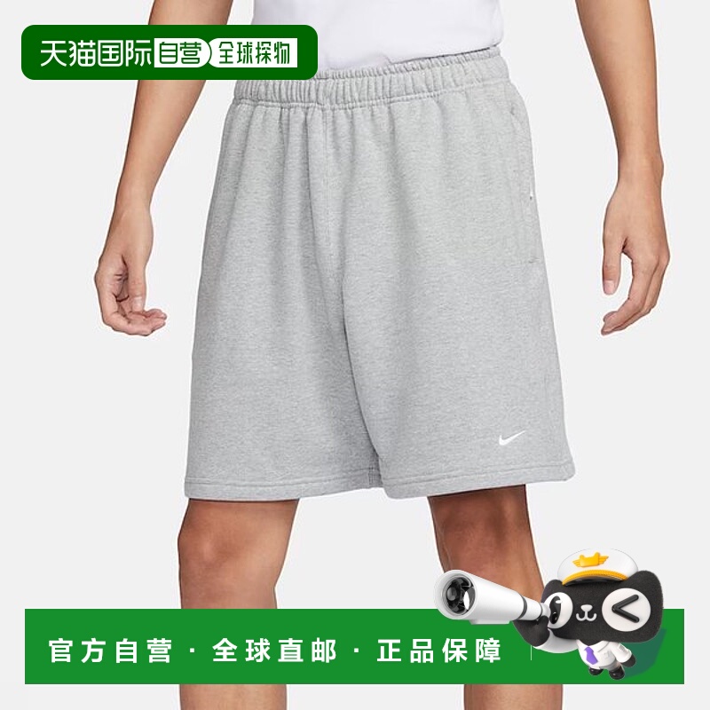 韩国直邮NIKE [韩国] 耐克/男士短裤/Solo Swoosh French Terry (