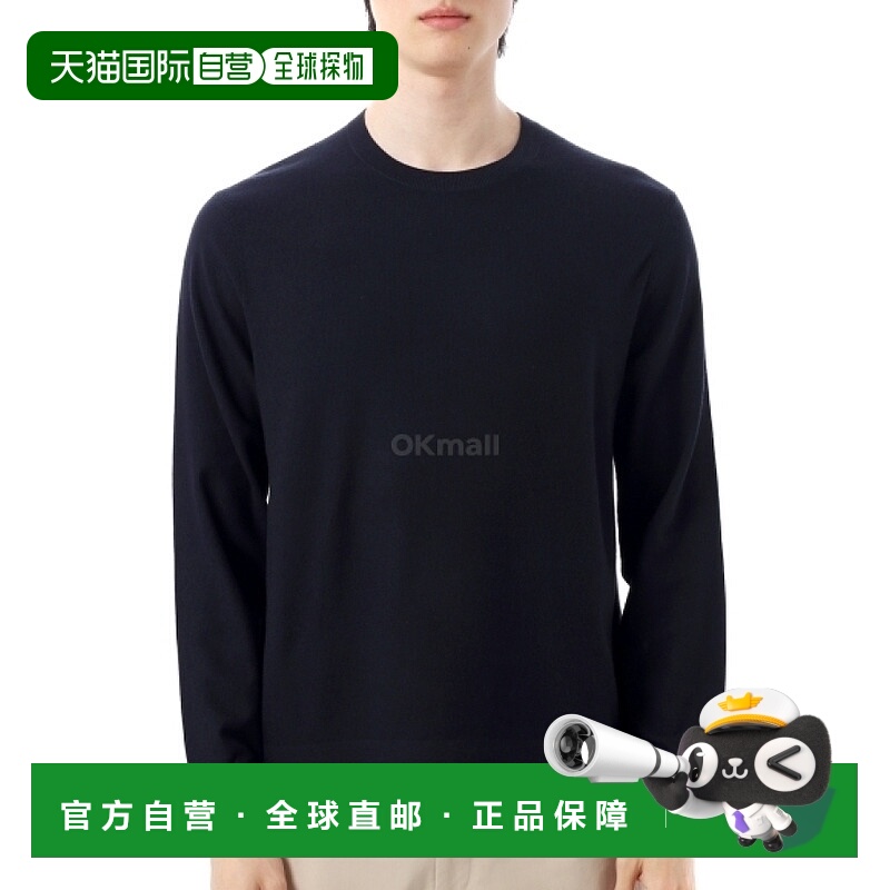 韩国直邮Theory 浅色 Bilen Riland 格纹毛衣（P0186705 XHX） 圆