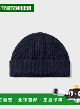 韩国直邮ANDERSEN-ANDERSEN 公用帽子SHORT BEANIE-Blue针织帽