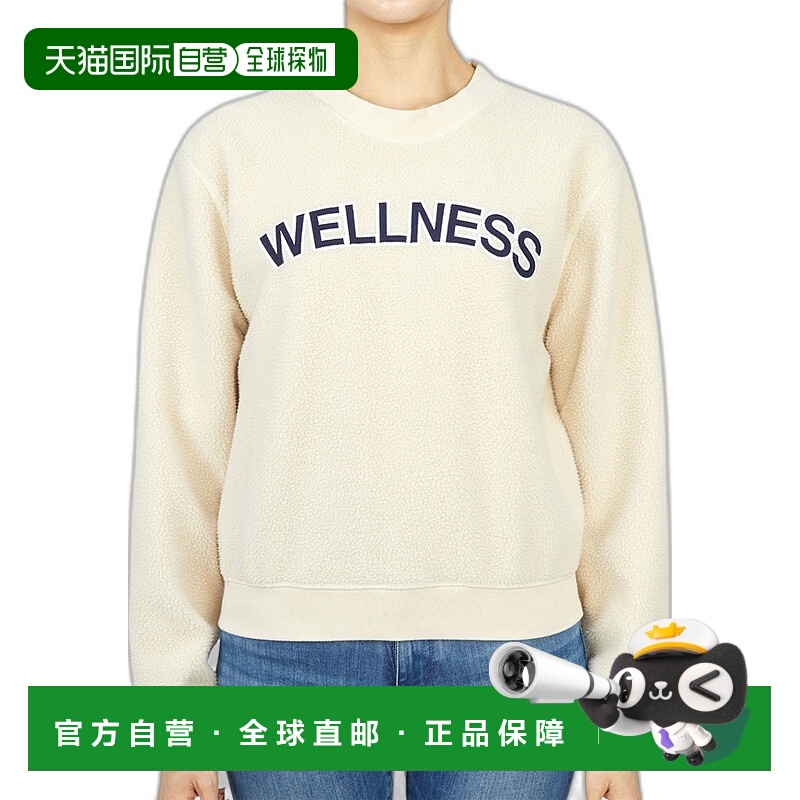 1h可退 韩国直邮SPORTY&RICH CR666CR CREAM 女士 长袖T恤衫卫衣