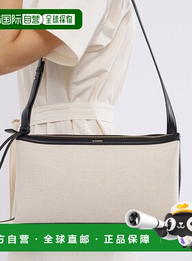 韩国直邮JIL SANDER 中号手提包 J07WD0052 P4918 280 小牛皮与帆