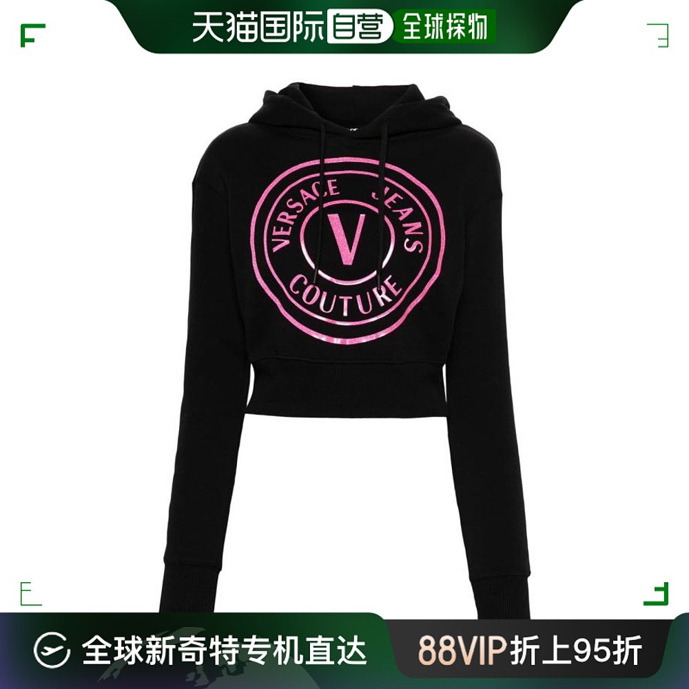 韩国直邮VERSACE24SS毛衣女76HAIG05CF01G 49345BLACK