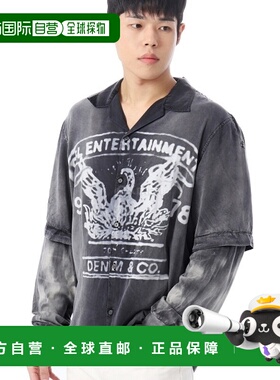 韩国直邮DIESEL A15072 0NKBC 9XX 长袖衬衫男装