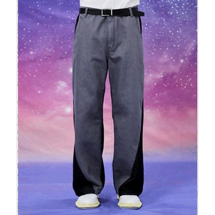 韩国直邮WAIKEI韩国小众设计师狗狗图案时尚日常裤子YK22FWPT01