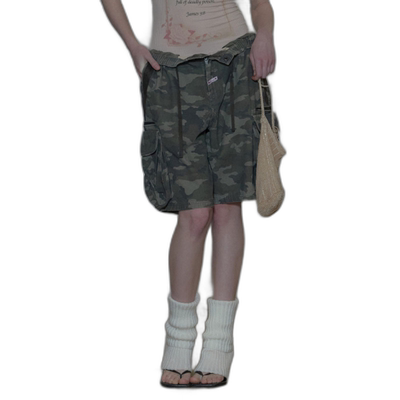 韩国直邮SCULPTOR美式复古街头辣妹潮牌新款休闲裤SC24S430KH