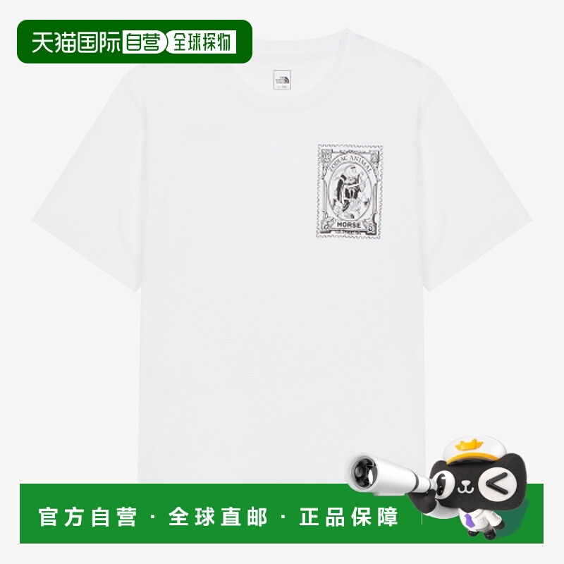 韩国直邮THE NORTH FACE北面正品户外运动男款T恤NT7US52A